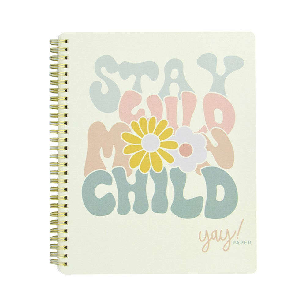 Cuaderno Grande Stay Wild YAY! PAPER- Depto51