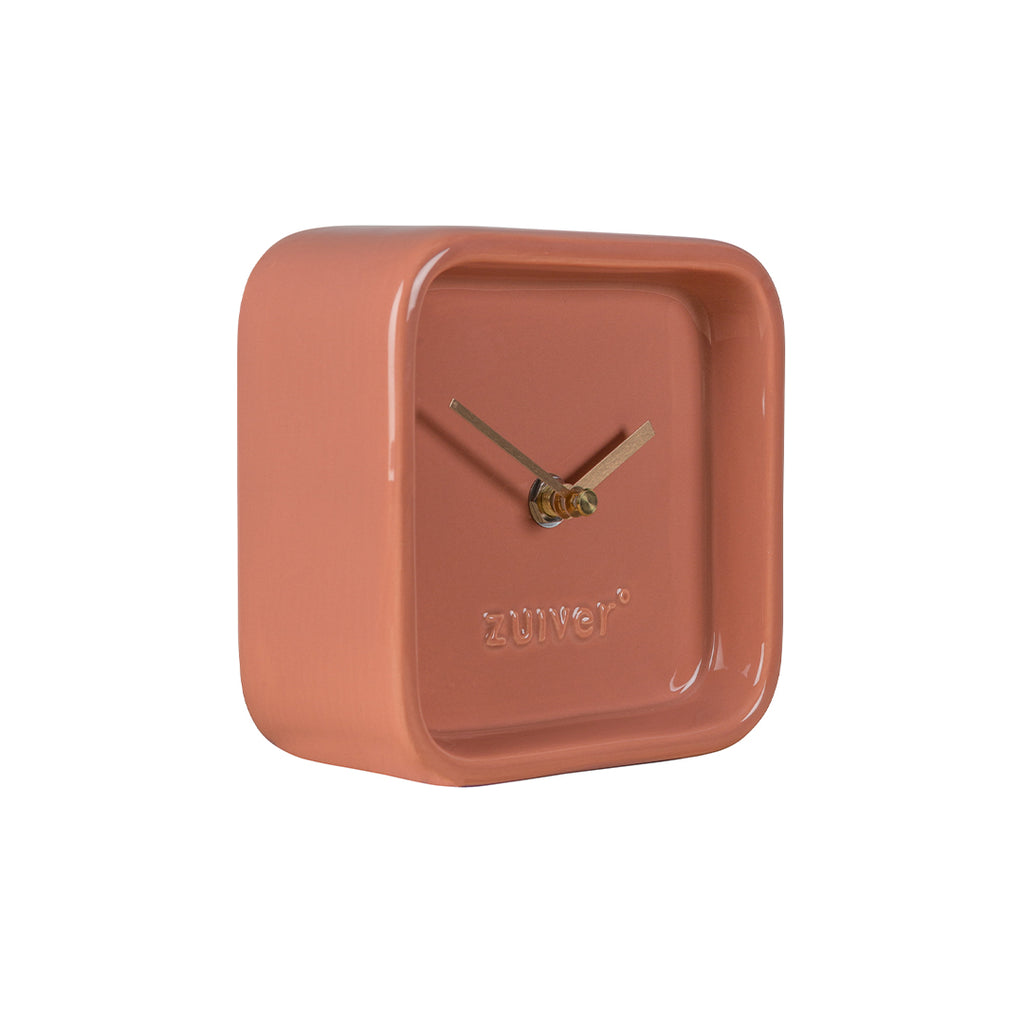 Reloj de Mesa Cute Rosa ZUIVER- Depto51