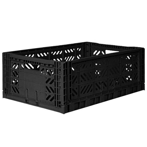 Caja Organizadora Plegable Maxi Black AY-KASA- Depto51
