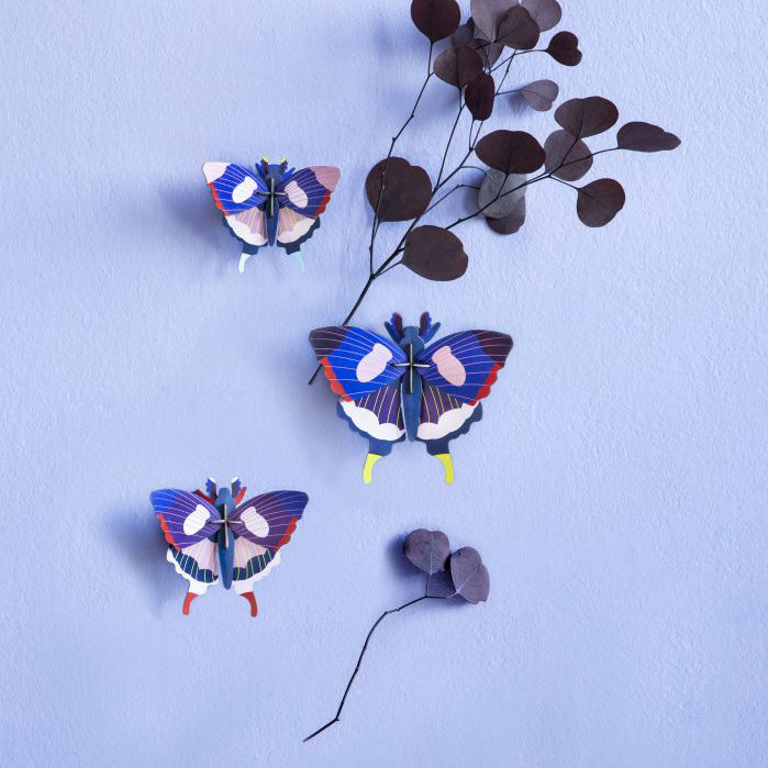 Set de 3 Swallowtail Butterflies STUDIO ROOF- Depto51