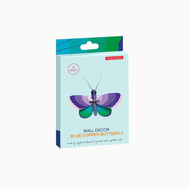 Pequeño Insecto Blue Copper Butterfly STUDIO ROOF- Depto51