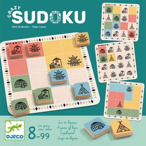 Juego de Lógica Crazy Sudoku DJECO- Depto51