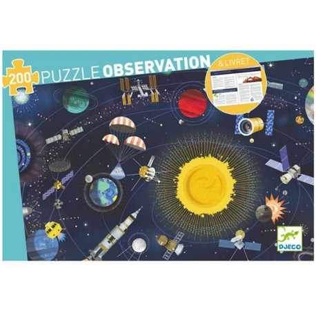 Puzzle Observación del Espacio 200 Piezas DJECO- Depto51