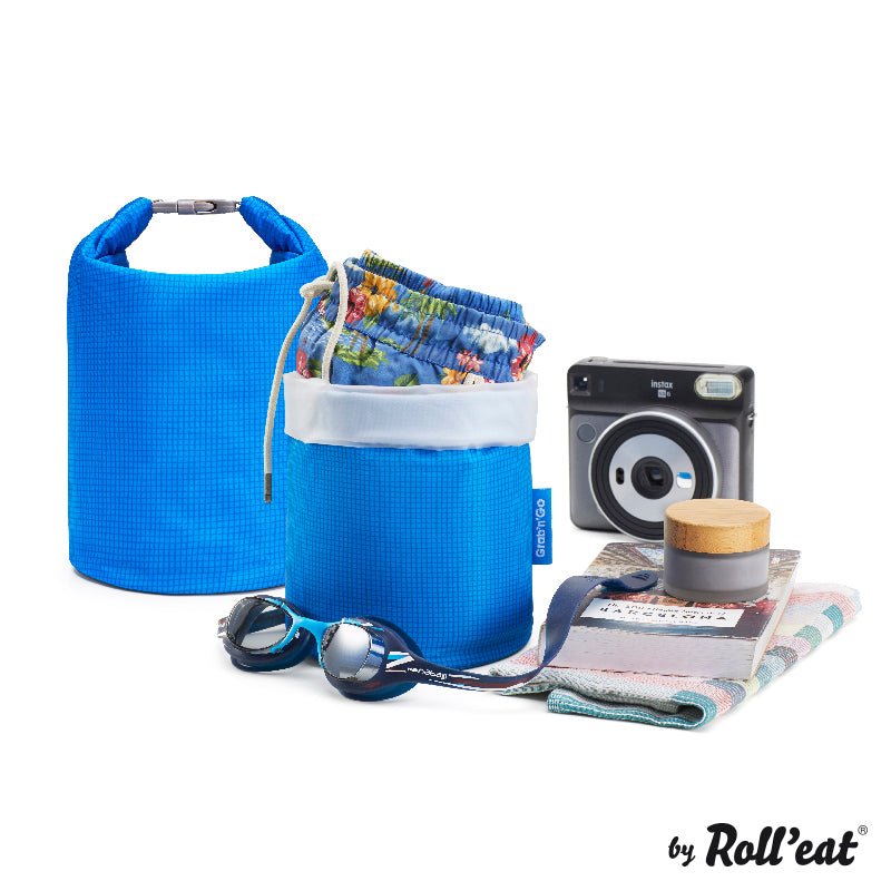 Bolsa Reutilizable Grab'n'go Active Blue ROLL EAT- Depto51