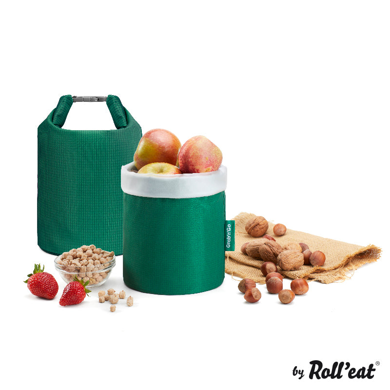 Bolsa Reutilizable Grab'n'go Active Green ROLL EAT- Depto51