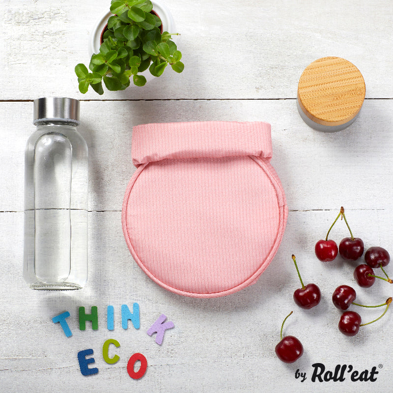 Bolsa Reutilizable Grab'n'go Active Pink ROLL EAT- Depto51