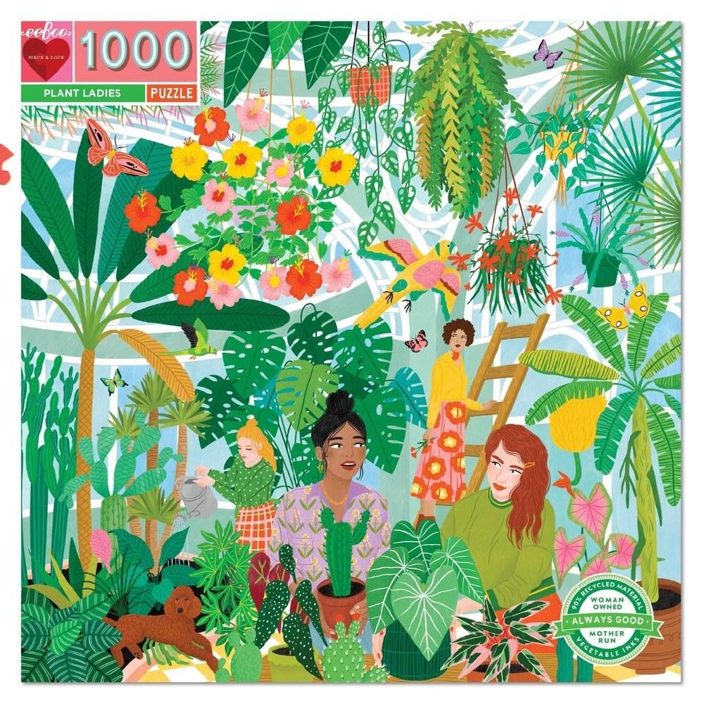 Puzzle 1000 Piezas Mujeres con Plantas EEBOO- Depto51