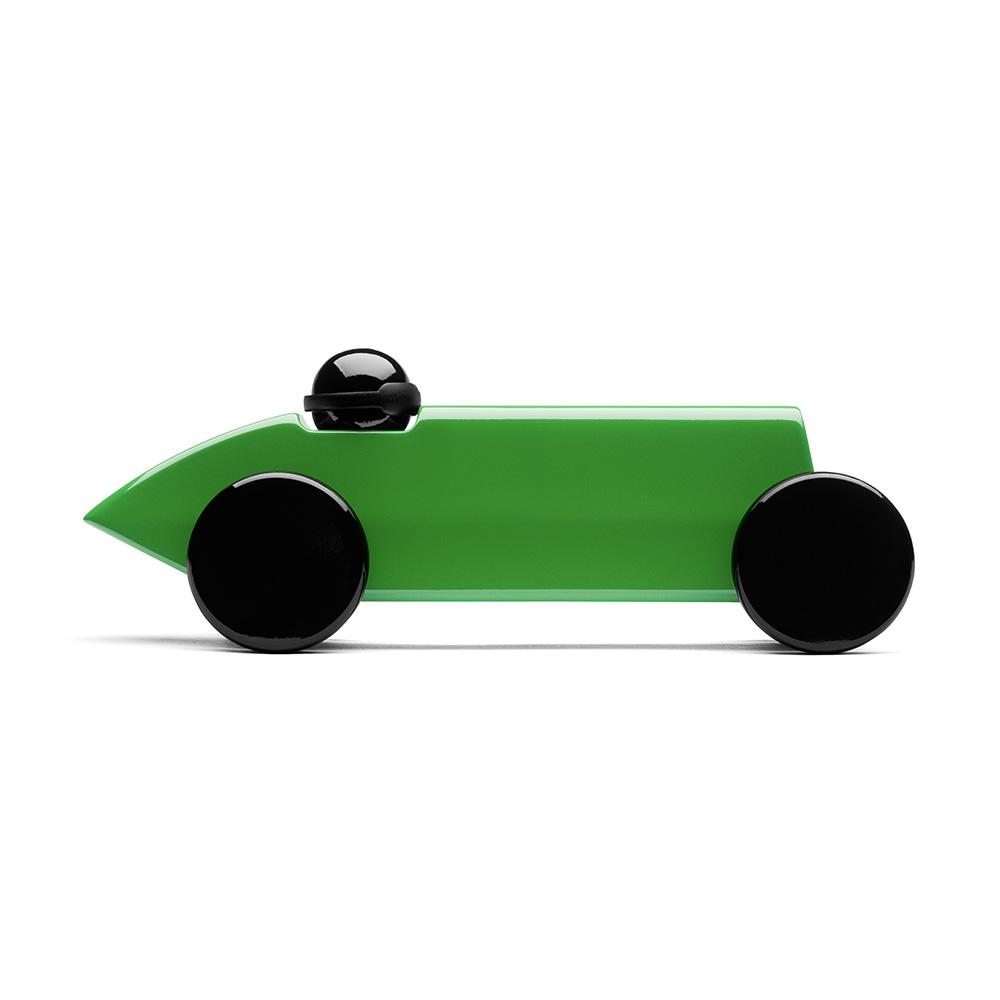 Auto de Carreras "Mefistofele" de Madera Verde PLAYSAM- Depto51