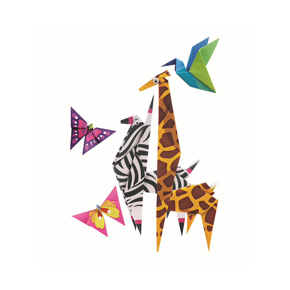 Set Origami Animales del Zoo 4M KIDZ LABS- Depto51