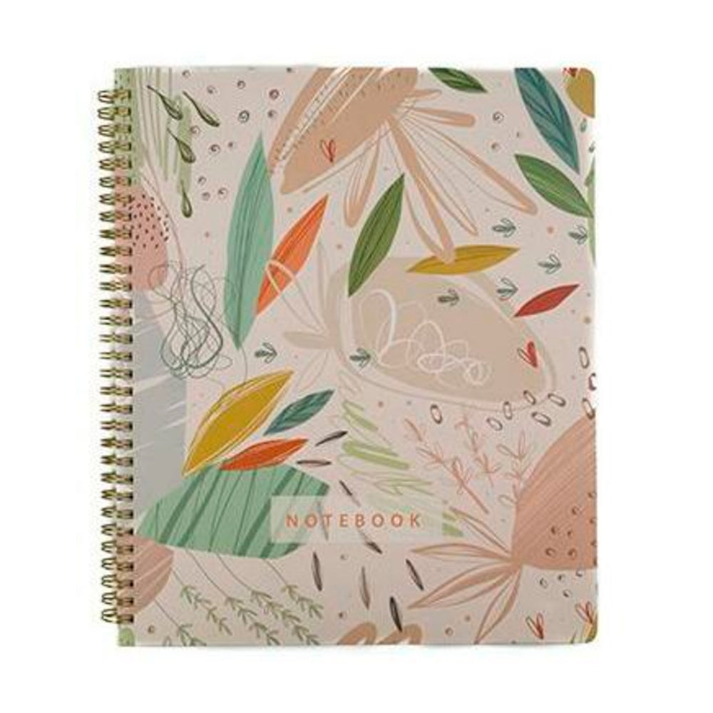 Cuaderno Grande Anillado Composición Flower Print LA PAPELARIA - MY PAPERY- Depto51