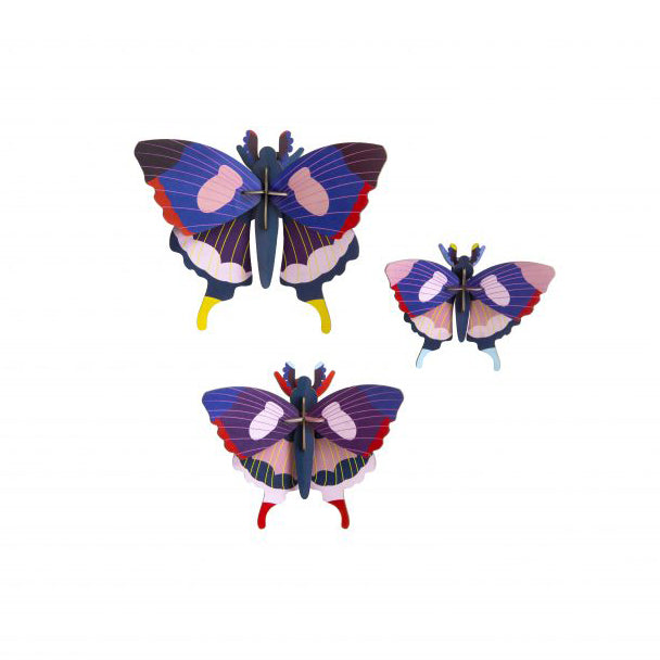 Set de 3 Swallowtail Butterflies STUDIO ROOF- Depto51