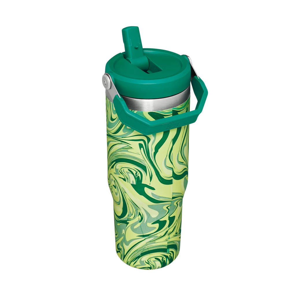 Botella Térmica Stanley Flip Straw Verde + Diseño 887 ml STANLEY- Depto51