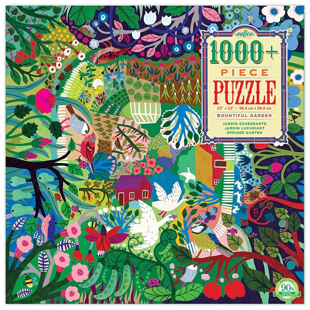 Puzzle 1008 piezas Jardín EEBOO- Depto51