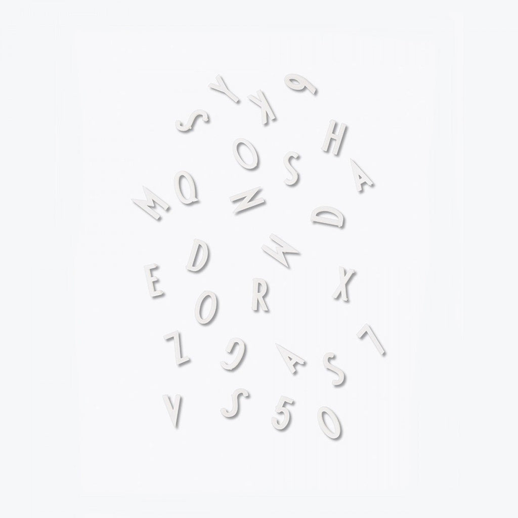 Set de letras blancas para tablero Design Letters DESIGN LETTERS- Depto51